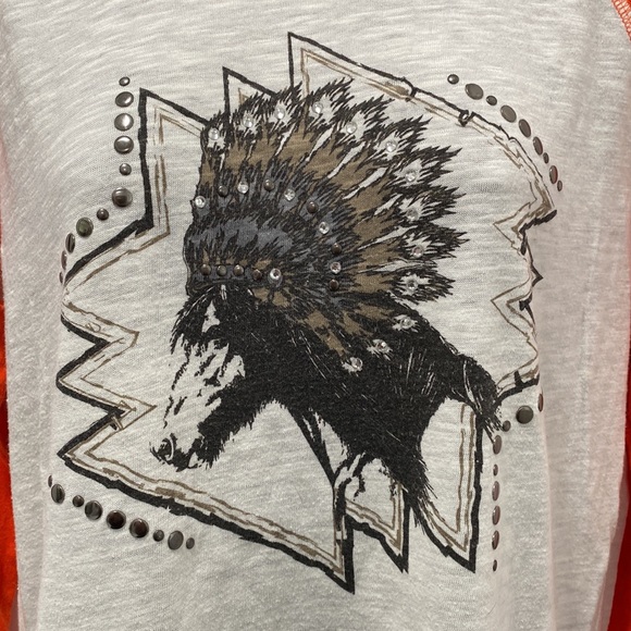 Ariat Studded Horse Graphic Raglan Tee - Picture 2 of 11